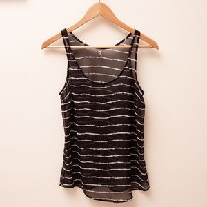 Old Navy striped sleeveless blouse